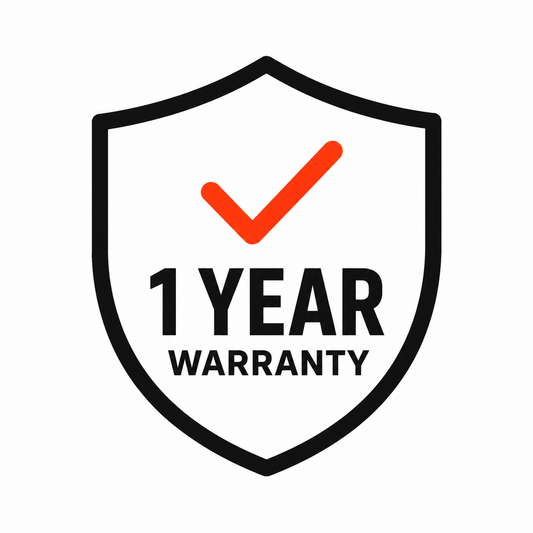 1-Year Warranty